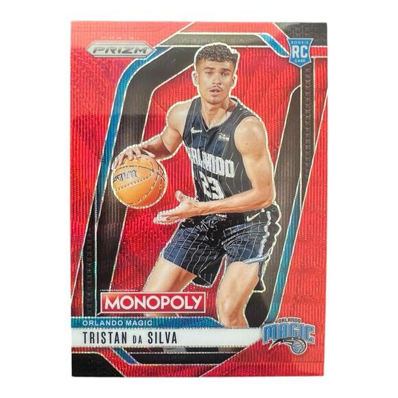 2024-25 Panini Prizm Monopoly - Red Wave #48 Tristan da silva - Picture 1 of 2